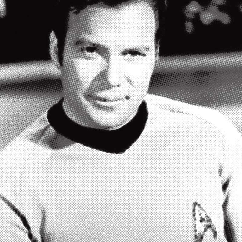 William Shatner as Kirk